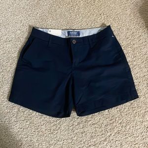 NWT Old Navy Everday Short 5" inseam Size 0 Navy